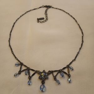 1928 Vintage Style Flower Necklace